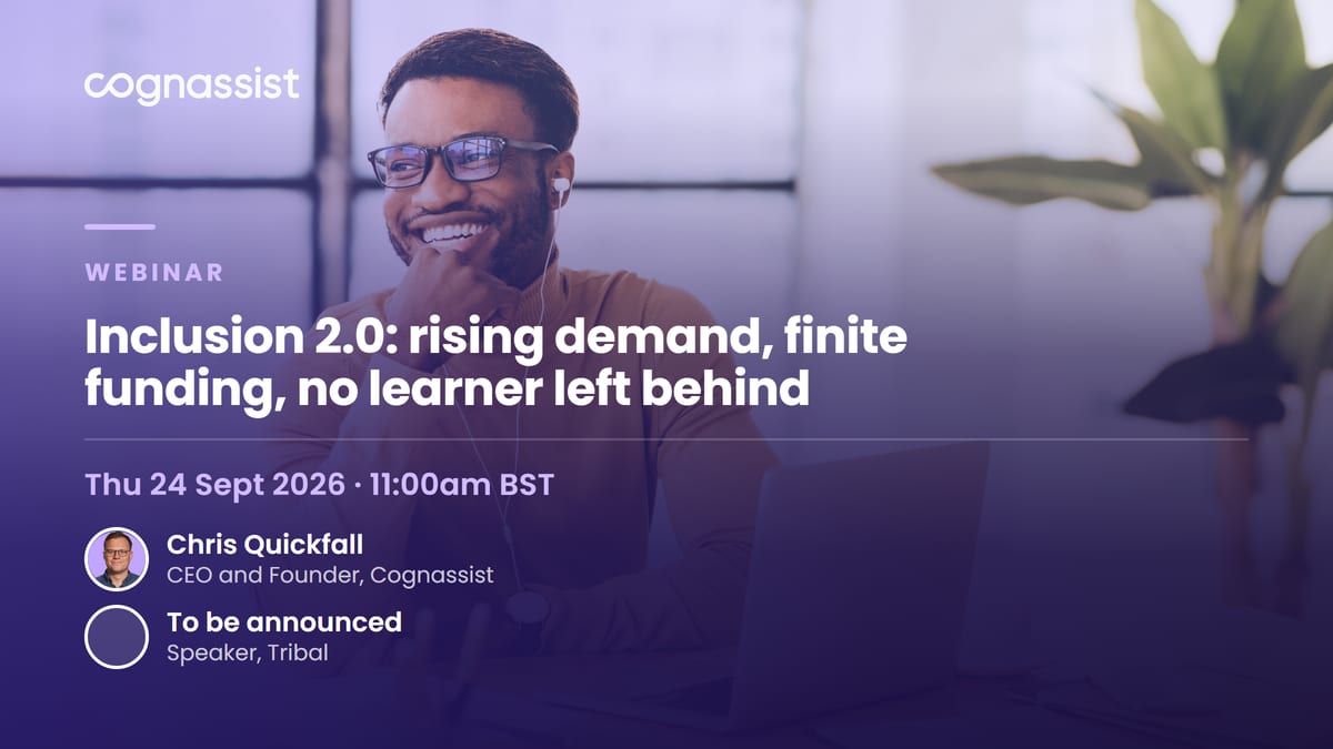 Inclusion 2.0: rising demand, finite funding, no learner left behind